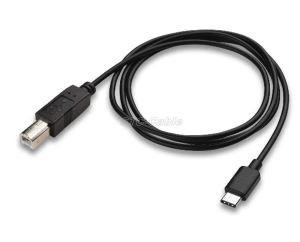 2.0 Tub ntxhais USB USB C rau USB BM Cable M/M