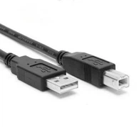 Kev kub ceev USB 2.0 A mus qhov B luam ntawv Scanner Cable qaum rau HP Canon Lexmark